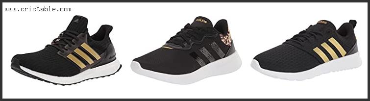 best adidas black and gold shoes