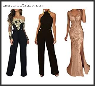 best black and gold formal jumpsuits