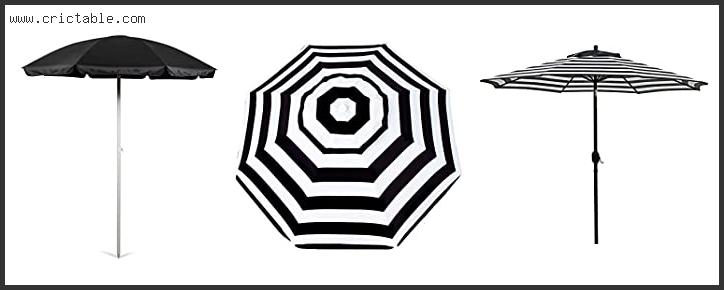 best black and white beach umbrella