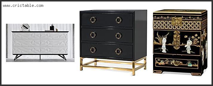 best black lacquer chest of drawers