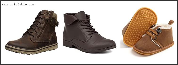 best brown lace up booties