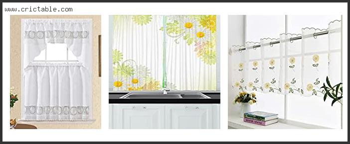 best daisy curtains for kitchen