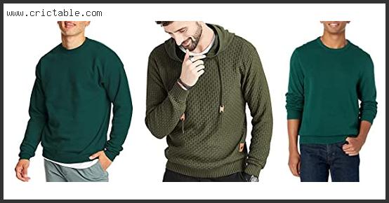 best dark green sweater mens