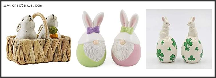 best easter bunny salt and pepper shakers