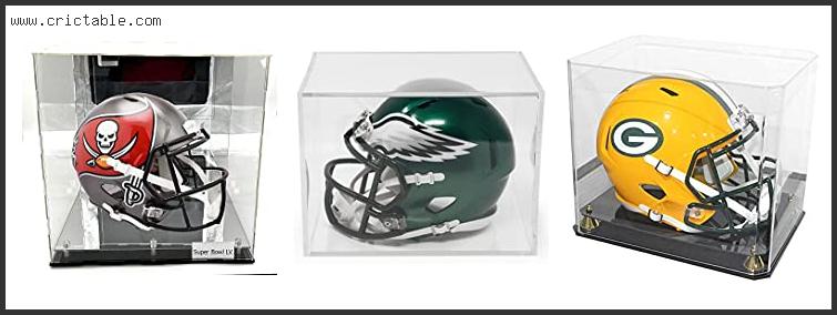 best football helmet display case