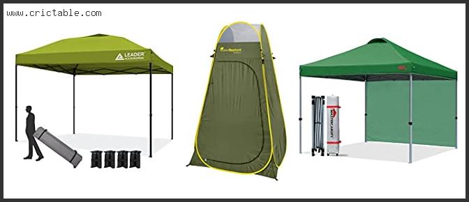 best green pop up tent