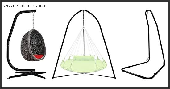 best hanging pod chair with stand