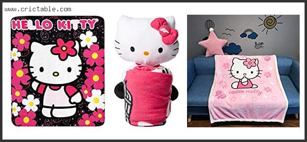 best hello kitty blanket for adults