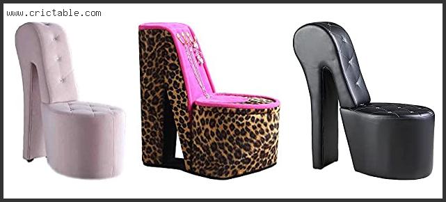 best high heel shoe chair
