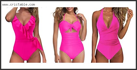 best hot pink bathing suits