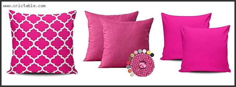 best hot pink outdoor cushions