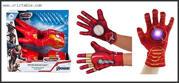 best iron man repulsor gloves