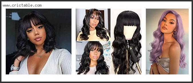 best lace front wigs with bangs
