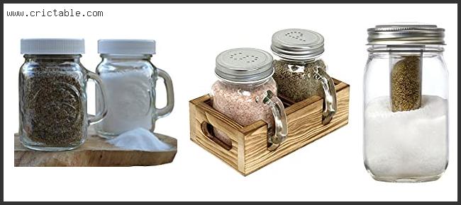 best mason jar salt and pepper shakers