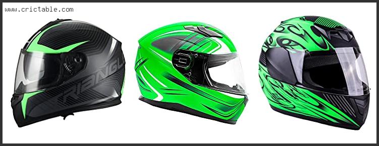 best matte green motorcycle helmet