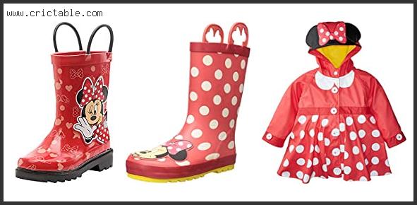 best minnie mouse rain boots