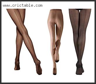 best pantyhose with seam in back