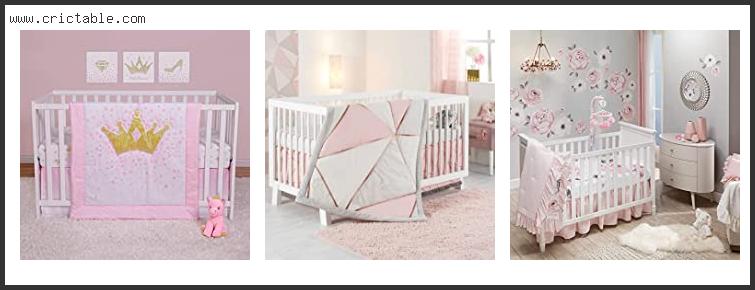 best pink and gold crib bedding