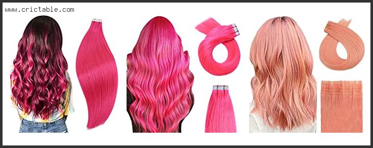 best pink tape in hair extensions