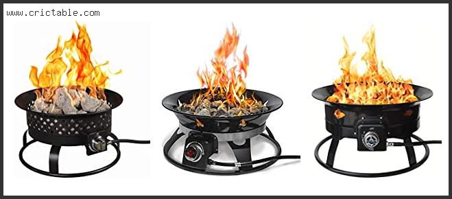 best propane fire pits camping