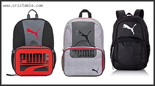 best puma backpack and lunchbox