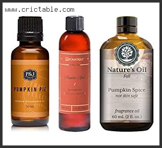 best pumpkin spice diffuser oil