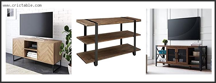 best reclaimed wood media console