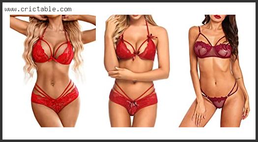 best red lace bra and panty set