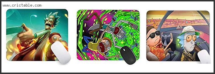 best rick and morty mousepad