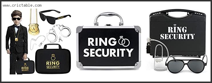 best ring security ring bearer