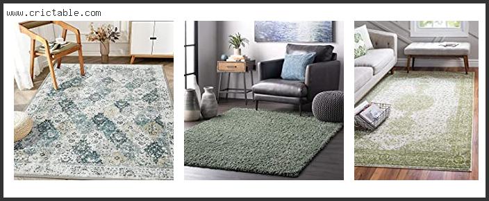 best rugs with green accents