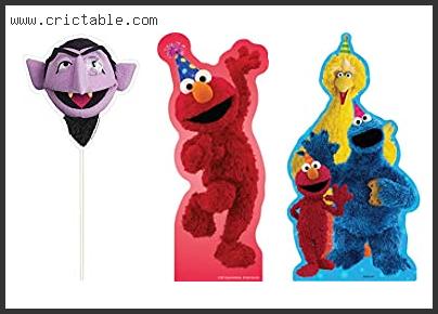 best sesame street cut out characters
