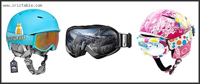 best snowboard helmet and goggles