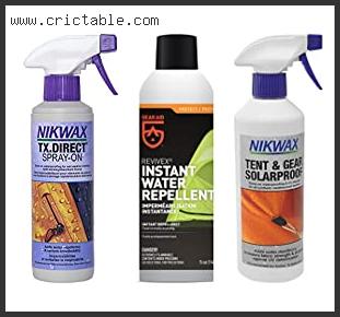 best spray on waterproofing for tents