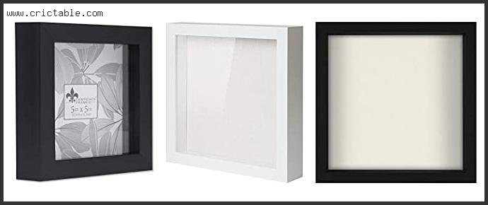 best square shadow box frame