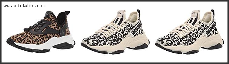 best steve madden leopard sneakers