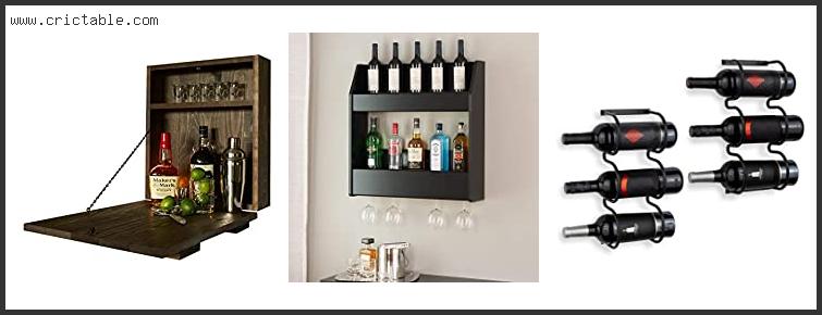 best wall mounted liquor cabinet