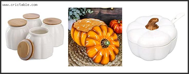 best ceramic pumpkin with lid