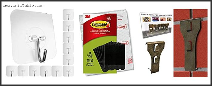best command strips for brick wall