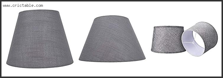 best grey table lamp shades