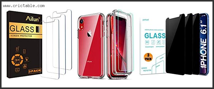 best iphone xr case and screen protector