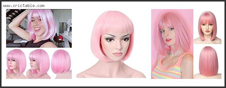 best light pink bob wig