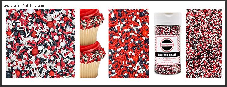 best red and white sprinkles