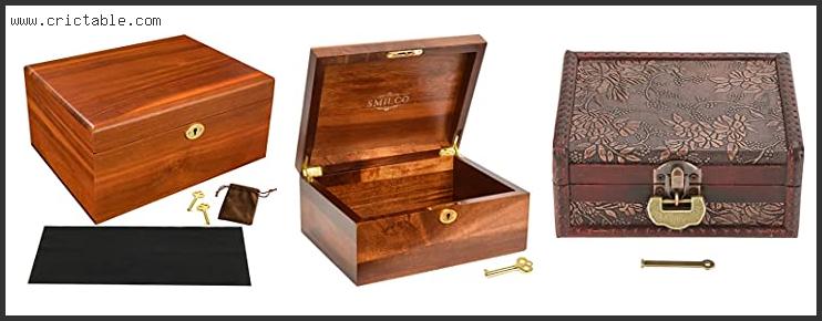best wooden box with a lock